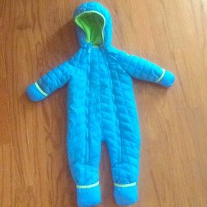 Toddler snow bunting